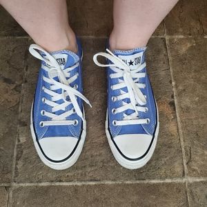 Converse All Star Sneakers Size 8 Blue